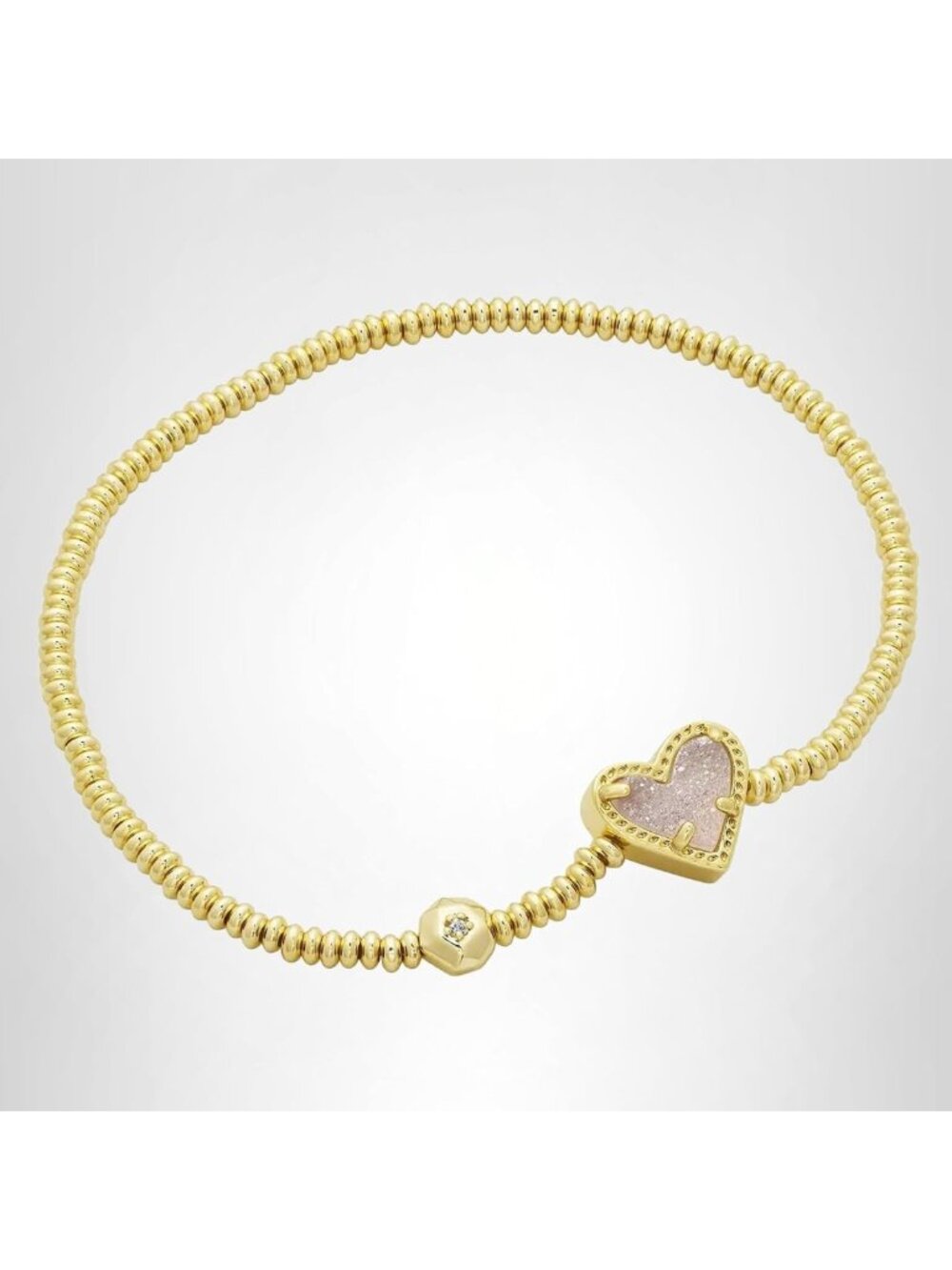 Chic Heart Stretch Bracelet - Stylish Fashion Jewelry for Women, Perfect Gift